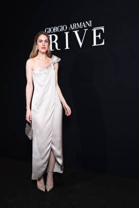 Guest at the photocall of the Armani Privé Collection Haute Couture Printemps Eté 2026 fashion show, during Paris Fashion Week January 27th 2026 Julien Sarkissian Bestimage Celebrities at the photocall of the Armani Privé Collection Haute Couture Spring Summer 2026 fashion show, during Paris Fashion Week January 27th 2026 Paris France  Copyright: xJulienxSarkissianx xBestimagexJulienxSarkissianx xBestimagex