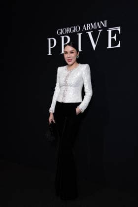 Guest at the photocall of the Armani Privé Collection Haute Couture Printemps Eté 2026 fashion show, during Paris Fashion Week January 27th 2026 Julien Sarkissian Bestimage Celebrities at the photocall of the Armani Privé Collection Haute Couture Spring Summer 2026 fashion show, during Paris Fashion Week January 27th 2026 Paris France  Copyright: xJulienxSarkissianx xBestimagexJulienxSarkissianx xBestimagex