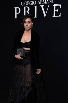 Guest at the photocall of the Armani Privé Collection Haute Couture Printemps Eté 2026 fashion show, during Paris Fashion Week January 27th 2026 Julien Sarkissian Bestimage Celebrities at the photocall of the Armani Privé Collection Haute Couture Spring Summer 2026 fashion show, during Paris Fashion Week January 27th 2026 Paris France  Copyright: xJulienxSarkissianx xBestimagexJulienxSarkissianx xBestimagex