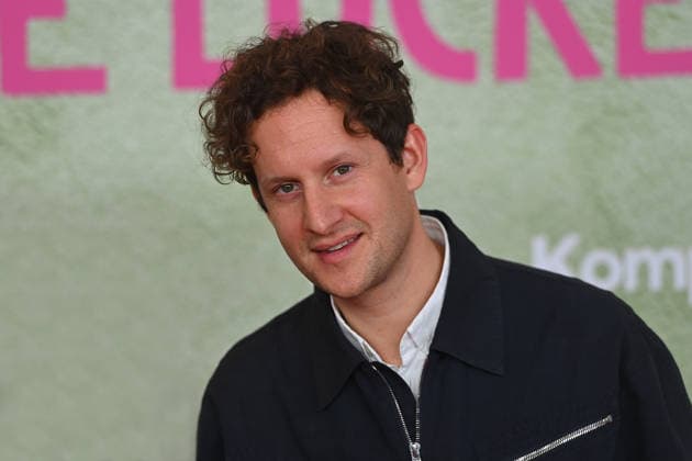 Moritz Treuenfels Actor , single image,cropped single motif,portrait,portrait world premiere ACH DIESE LUECKE DIESE ENTSETZLICHE LUECKE on 27 01 20226 at Mathaeser Kino in Munich