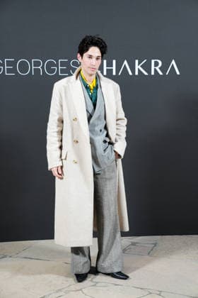 Rafael Sanchez at Georges Chakra Haute Couture Spring Summer 2026 Collection fashion show, during Paris Fashion Week on january 27th 2026 Anne Sophie Guebey Bestimage Celebrities at Georges Chakra Haute Couture Spring Summer 2026 Collection fashion show, during Paris Fashion Week on january 27th 2026 Paris France  Copyright: xAnne-SophiexGuebeyx xBestimagexAnne-SophiexGuebeyx xBestimagex