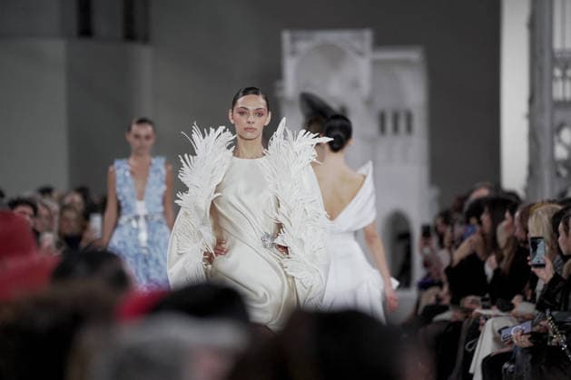 Illustration at Georges Chakra Haute Couture Spring Summer 2026 Collection fashion show, during Paris Fashion Week on january 27th 2026 Anne Sophie Guebey Bestimage Celebrities at Georges Chakra Haute Couture Spring Summer 2026 Collection fashion show, during Paris Fashion Week on january 27th 2026 Paris France  Copyright: xAnne-SophiexGuebeyx xBestimagexAnne-SophiexGuebeyx xBestimagex