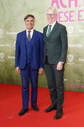 Christian Röhrig and Hans Joachim Heßler at the premiere of the movie Ach, diese Lücke, diese entsetzliche Lücke at Mathäser Filmpalast Munich, 27 01 2026 Foto:xN.xKolinzx xFuturexImagex luecke_6107