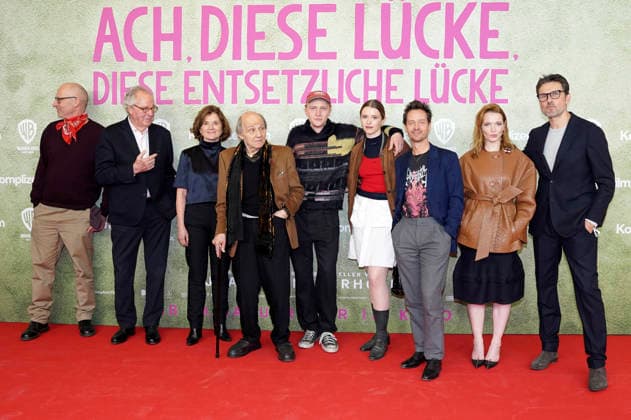 Joachim Meyerhoff, Friedrich von Thun, Victoria Trauttmansdorff, Nikolaus Paryla, Bruno Alexander, Katharina Stark, Tom Schilling, Karoline Herfurth and Simon Verhoeven at the premiere of the film Ach, diese Lücke, diese entsetzliche Lücke at Mathäser Filmpalast Munich, 27 01 2026 Foto:xN.xKolinzx xFuturexImagex luecke_6136