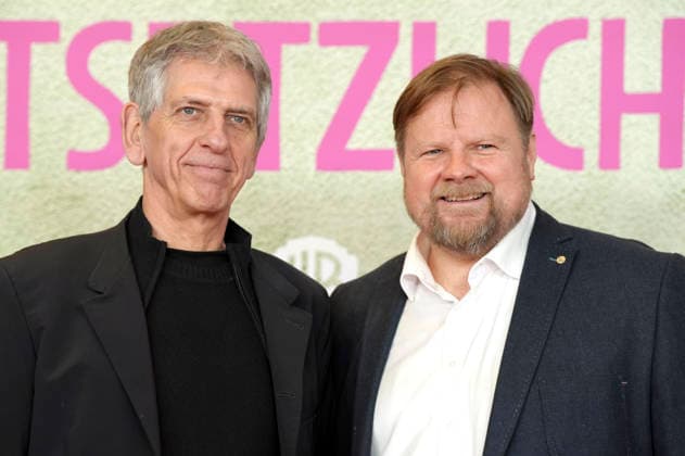 Michael A Grimm with guest at the premiere of the movie Ach, diese Lücke, diese entsetzliche Lücke at Mathäser Filmpalast Munich, 27 01 2026 Foto:xN.xKolinzx xFuturexImagex luecke_6157