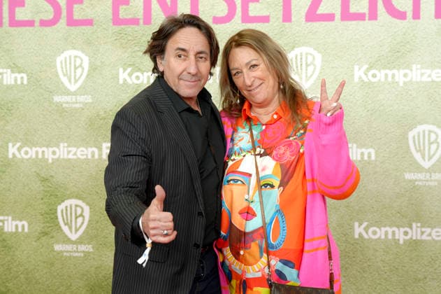 Dieter Landuris with his wife Natascha Landuris at the premiere of the movie Ach, diese Lücke, diese entsetzliche Lücke at Mathäser Filmpalast Munich, 27 01 2026 Foto:xN.xKolinzx xFuturexImagex luecke_6165