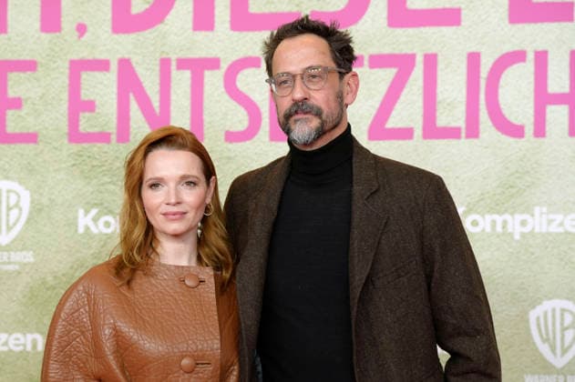Karoline Herfurth and Christopher Doll at the premiere of the movie Ach, diese Lücke, diese entsetzliche Lücke at Mathäser Filmpalast Munich, 27 01 2026 Foto:xN.xKolinzx xFuturexImagex luecke_6211