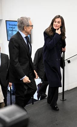 Queen Letizia chairs the working meeting of the Spanish Association Against Cancer Queen Letizia and the President of the AECC, Ramón Reyes Bori, arrive at the first working meeting of the year, on January 28, 2026, in Madrid Spain The meeting will serve to know all the activity carried out during 2025 and its next projects for 2026 REUNIÓN AECC REINA LETIZIA 28 ENERO 2026 José Madrid Madrid Madrid Spain  Copyright: xJosÃ xOlivax 7249491