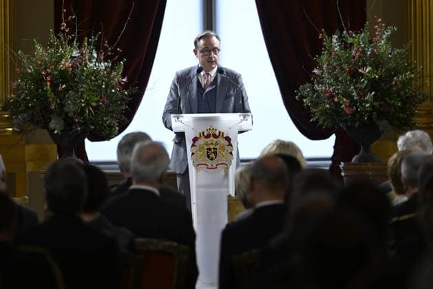 King Philippe and Queen Mathilde receive the country s leading authorities BRUSSELS, BELGIUM - JANUARY 28 : To mark the New Year, King Philippe and Queen Mathilde receive the country s leading authorities at the Royal Palace in Brussels, in the presence of Prince Laurent and Princess Claire. King Philippe and Prime Minister Bart De Wever deliver their annual address to the country s authorities on January 28, 2026 in Brussels, Belgium, 28 01 2026 Brussels Belgium  Copyright: xDidierxLebrunx