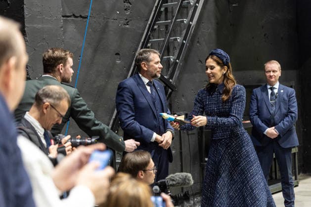 27.01.2026, Tallinn. King Frederik X of Denmark and Queen Mary will be in Estonia on a state visit at the invitation of President Alar Karis. President Karis and Sirje Karis also accompanied the Danish royal couple to the Rakett 69 science studio where they learned about the activities of HK Unicorn Squad and met with girls studying robotics and technology. Photo: Martin Pedaja Postimees Tallinn Harjumaa Estonia 1MP27JAN2026B24  Copyright: xMartinxPedajax Queen Mary
