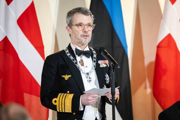 27.01.2026, Tallinn. King Frederik X of Denmark and Queen Mary will be in Estonia on a state visit at the invitation of President Alar Karis. President Alar Karis hosted a state dinner in honor of the Danish royal couple at the Niguliste Museum. The dinner was preceded by a formal concert. Photo: Madis Veltman Postimees Tallinn Harjumaa Estonia 1MV27JAN26C45  Copyright: xMadisxVeltmanx King Frederik X