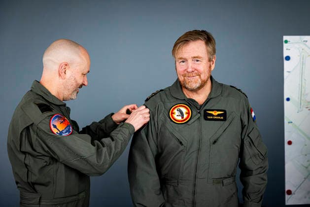 28-01-2026 Schiphol King Willem-Alexander visited a Royal Netherlands Air Force exercise at Schiphol Airport. During this training, the air force practiced how military aircraft movements can be conducted safely and responsibly from a civilian airport. Â  Copyright: xPPEx