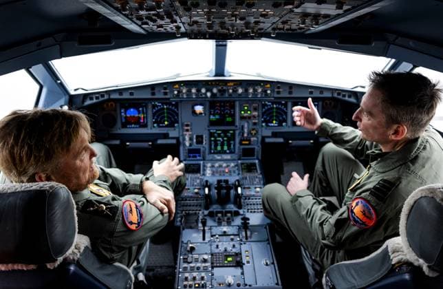 Schiphol, The Netherlands, 2026-01-28 11:13:19 SCHIPHOL, January 28, 2026, Schiphol. King Willem-Alexander during a visit to a Royal Netherlands Air Force exercise at Schiphol. During this training, the air force practices how to conduct military aircraft movements safely and responsibly from a civilian airport. PHOTO: NLBeeld POOL Robin van Lonkhuijsen Credit: NL Beeld Patrick van Emst  Copyright: xx x