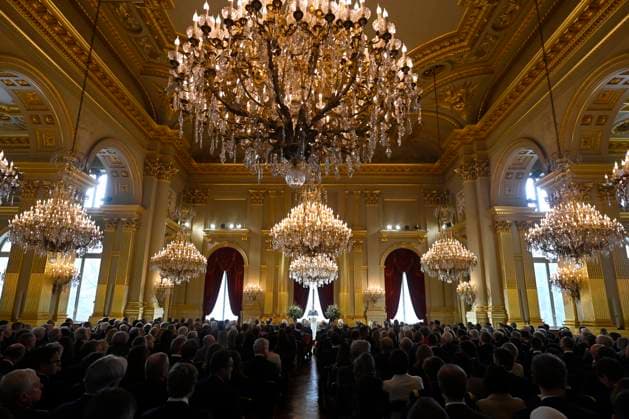 King Philippe and Queen Mathilde receive the country s leading authorities BRUSSELS, BELGIUM - JANUARY 28 : To mark the New Year, King Philippe and Queen Mathilde receive the country s leading authorities at the Royal Palace in Brussels, in the presence of Prince Laurent and Princess Claire. King Philippe and Prime Minister Bart De Wever deliver their annual address to the country s authorities on January 28, 2026 in Brussels, Belgium, 28 01 2026 Brussels Belgium  Copyright: xDidierxLebrunx