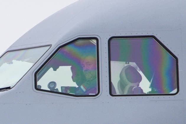 28-01-2026 Schiphol King Willem-Alexander visited a Royal Netherlands Air Force exercise at Schiphol Airport. During this training, the air force practiced how military aircraft movements can be conducted safely and responsibly from a civilian airport. Â  Copyright: xPPEx