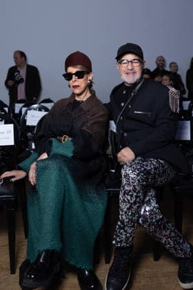 Helene in Paris Helene Benhamou et Eric Katz au Front Row au défilé Franck Sorbier, Collection Haute Couture Printemps Eté 2026 lors de la Fashion Week de Paris PFW au Pavillon Wagram, à Paris, France, le 28 janvier 2026 Julien Sarkissian Bestimage Front Row Franck Sorbier Haute Couture Spring Summer 2026 show as part of Paris Fashion Week on January 28, 2026 in Paris, France Paris France  Copyright: xJulienxSarkissianx xBestimagexJulienxSarkissianx xBestimagex