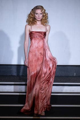 PFW - Franck Sorbier Runway A model walks the runway during the Franck Sorbier Haute Couture Week Spring Summer 2026 show as part of Paris Fashion Week on January 27, 2026 in Paris, France. Photo by Laurent Zabulon ABACAPRESS.COM Paris France  Copyright: xZabulonxLaurent ABACAx