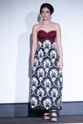 PFW - Franck Sorbier Runway A model walks the runway during the Franck Sorbier Haute Couture Week Spring Summer 2026 show as part of Paris Fashion Week on January 27, 2026 in Paris, France. Photo by Laurent Zabulon ABACAPRESS.COM Paris France  Copyright: xZabulonxLaurent ABACAx