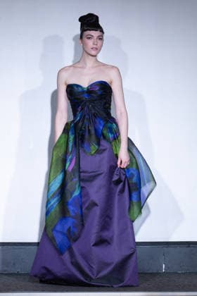 PFW - Franck Sorbier Runway A model walks the runway during the Franck Sorbier Haute Couture Week Spring Summer 2026 show as part of Paris Fashion Week on January 27, 2026 in Paris, France. Photo by Laurent Zabulon ABACAPRESS.COM Paris France  Copyright: xZabulonxLaurent ABACAx