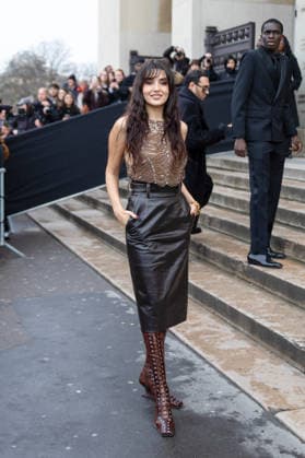 Hande Ercel Arrivals Elie Saab Haute Couture Collection Spring Summer 2026 show as part of Paris Fashion Week PFW at Musée Rodin, Paris, France, January 28, 2026 Florian Lavielle Bestimage Arrivals Elie Saab Haute Couture Week Spring Summer 2026 show as part of Paris Fashion Week on January 28, 2026 in Paris, France Paris France  Copyright: xFlorianxLaviellex xBestimagexFlorianxLaviellex xBestimagex
