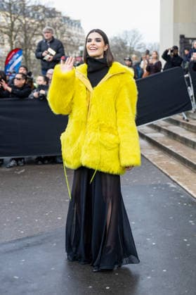 Carolina Mendes Arrivals Elie Saab Haute Couture Collection Spring Summer 2026 show as part of Paris Fashion Week PFW at Musée Rodin, Paris, France, January 28, 2026 Florian Lavielle Bestimage Arrivals Elie Saab Haute Couture Week Spring Summer 2026 show as part of Paris Fashion Week on January 28, 2026 in Paris, France Paris France  Copyright: xFlorianxLaviellex xBestimagexFlorianxLaviellex xBestimagex