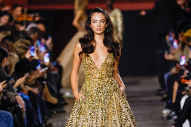 Deva Cassel Elie Saab Haute Couture Spring Summer 2026 show as part of Paris Fashion Week PFW at the Rodin Museum, Paris, France, January 28, 2026 Bestimage Runway Elie Saab Haute Couture Week Spring Summer 2026 show as part of Paris Fashion Week on January 28, 2026 in Paris, France Paris France  Copyright: xAgencex xBestimagexAgencex xBestimagex