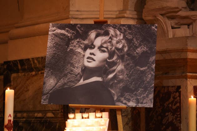 Memorial Mass for Late French Actress Brigitte Bardot - Paris Memorial mass for late French actress Brigitte Bardot at Saint-Roch church in Paris, on January 28, 2026. Photo by Nasser Berzane ABACAPRESS.COM Paris France  Copyright: xBerzanexNasser ABACAx