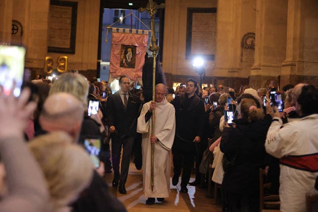 Memorial Mass for Late French Actress Brigitte Bardot - Paris Memorial mass for late French actress Brigitte Bardot at Saint-Roch church in Paris, on January 28, 2026. Photo by Nasser Berzane ABACAPRESS.COM Paris France  Copyright: xBerzanexNasser ABACAx