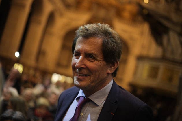 Memorial Mass for Late French Actress Brigitte Bardot - Paris President of the French rugby team Stade Français and Vice President of the Bardot Foundation Max Guazzini during a memorial mass for late French actress Brigitte Bardot at Saint-Roch church in Paris, on January 28, 2026. Photo by Nasser Berzane ABACAPRESS.COM Paris France  Copyright: xBerzanexNasser ABACAx