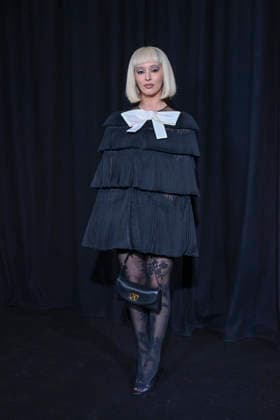 Faouzia au photocall du défilé Valentino, Collection Haute Couture Printemps Eté 2026 lors de la Fashion Week de Paris PFW , à Paris, France, le 28 janvier 2026 Olivier Borde Bestimage Photocall Valentino fashion show as part of Haute Couture Spring Summer 2026 on January 28, 2026 in Paris, France Paris France  Copyright: xOLIVIERxBORDEx xBESTIMAGExOLIVIERxBORDEx xBESTIMAGEx