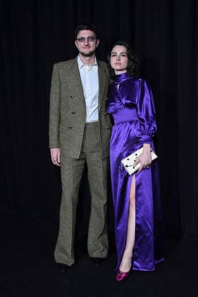 Andrea Lattanzi, Romana Maggiora Vergano au photocall du défilé Valentino, Collection Haute Couture Printemps Eté 2026 lors de la Fashion Week de Paris PFW , à Paris, France, le 28 janvier 2026 Olivier Borde Bestimage Photocall Valentino fashion show as part of Haute Couture Spring Summer 2026 on January 28, 2026 in Paris, France Paris France  Copyright: xOLIVIERxBORDEx xBESTIMAGExOLIVIERxBORDEx xBESTIMAGEx