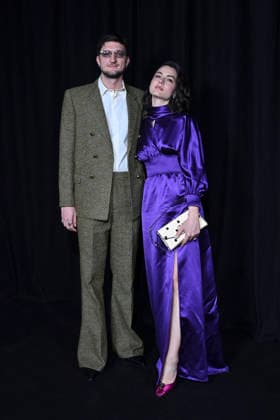 Andrea Lattanzi, Romana Maggiora Vergano au photocall du défilé Valentino, Collection Haute Couture Printemps Eté 2026 lors de la Fashion Week de Paris PFW , à Paris, France, le 28 janvier 2026 Olivier Borde Bestimage Photocall Valentino fashion show as part of Haute Couture Spring Summer 2026 on January 28, 2026 in Paris, France Paris France  Copyright: xOLIVIERxBORDEx xBESTIMAGExOLIVIERxBORDEx xBESTIMAGEx
