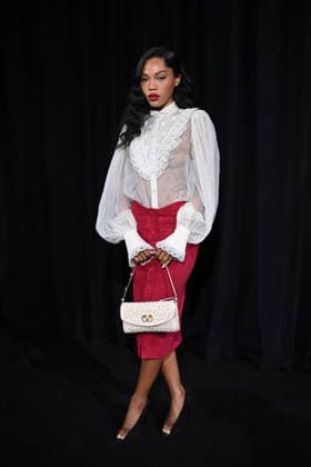 Quenlin Blackwell au photocall du défilé Valentino, Collection Haute Couture Printemps Eté 2026 lors de la Fashion Week de Paris PFW , à Paris, France, le 28 janvier 2026 Olivier Borde Bestimage Photocall Valentino fashion show as part of Haute Couture Spring Summer 2026 on January 28, 2026 in Paris, France Paris France  Copyright: xOLIVIERxBORDEx xBESTIMAGExOLIVIERxBORDEx xBESTIMAGEx