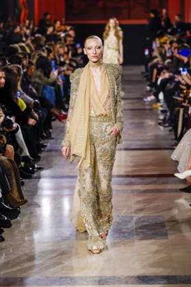 Maggie Maurer Elie Saab Haute Couture Spring Summer 2026 show as part of Paris Fashion Week PFW at the Rodin Museum, Paris, France, January 28, 2026 Bestimage Runway Elie Saab Haute Couture Week Spring Summer 2026 show as part of Paris Fashion Week on January 28, 2026 in Paris, France Paris France  Copyright: xAgencex xBestimagexAgencex xBestimagex