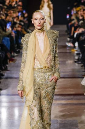 Maggie Maurer Elie Saab Haute Couture Spring Summer 2026 show as part of Paris Fashion Week PFW at the Rodin Museum, Paris, France, January 28, 2026 Bestimage Runway Elie Saab Haute Couture Week Spring Summer 2026 show as part of Paris Fashion Week on January 28, 2026 in Paris, France Paris France  Copyright: xAgencex xBestimagexAgencex xBestimagex