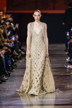 Summer Dirx Elie Saab Haute Couture Spring Summer 2026 show as part of Paris Fashion Week PFW at the Rodin Museum, Paris, France, January 28, 2026 Bestimage Runway Elie Saab Haute Couture Week Spring Summer 2026 show as part of Paris Fashion Week on January 28, 2026 in Paris, France Paris France  Copyright: xAgencex xBestimagexAgencex xBestimagex