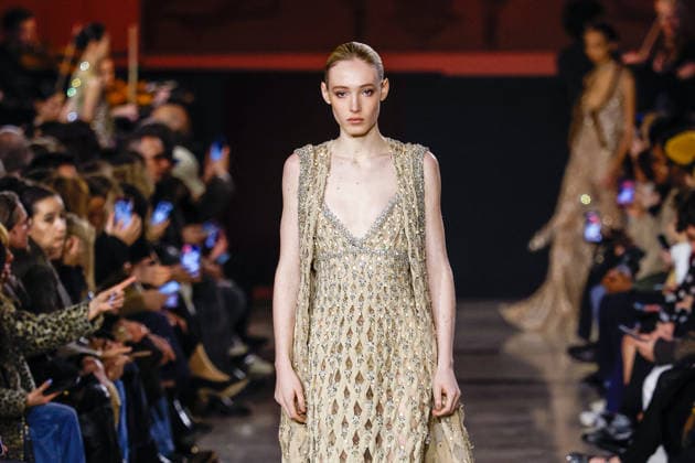 Summer Dirx Elie Saab Haute Couture Spring Summer 2026 show as part of Paris Fashion Week PFW at the Rodin Museum, Paris, France, January 28, 2026 Bestimage Runway Elie Saab Haute Couture Week Spring Summer 2026 show as part of Paris Fashion Week on January 28, 2026 in Paris, France Paris France  Copyright: xAgencex xBestimagexAgencex xBestimagex