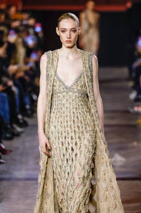 Summer Dirx Elie Saab Haute Couture Spring Summer 2026 show as part of Paris Fashion Week PFW at the Rodin Museum, Paris, France, January 28, 2026 Bestimage Runway Elie Saab Haute Couture Week Spring Summer 2026 show as part of Paris Fashion Week on January 28, 2026 in Paris, France Paris France  Copyright: xAgencex xBestimagexAgencex xBestimagex