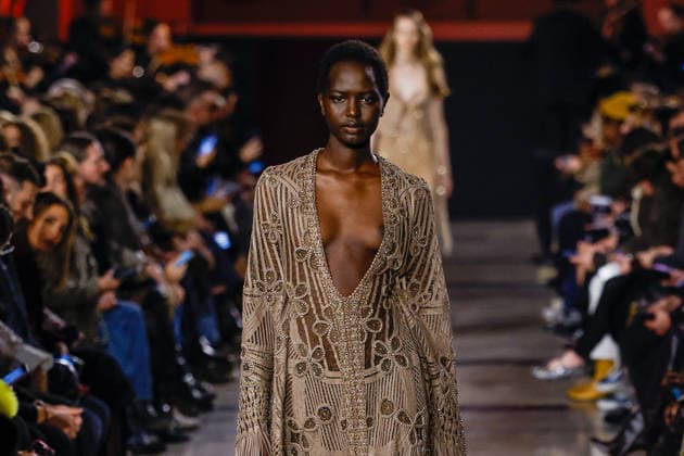 Nyaduola Gabriel Elie Saab Haute Couture Spring Summer 2026 show as part of Paris Fashion Week PFW at Musée Rodin, Paris, France, January 28, 2026 Bestimage Runway Elie Saab Haute Couture Week Spring Summer 2026 show as part of Paris Fashion Week on January 28, 2026 in Paris, France Paris France  Copyright: xAgencex xBestimagexAgencex xBestimagex