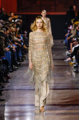 Lea Julian Elie Saab Haute Couture Spring Summer 2026 show as part of Paris Fashion Week PFW at the Rodin Museum, Paris, France, January 28, 2026 Bestimage Runway Elie Saab Haute Couture Week Spring Summer 2026 show as part of Paris Fashion Week on January 28, 2026 in Paris, France Paris France  Copyright: xAgencex xBestimagexAgencex xBestimagex