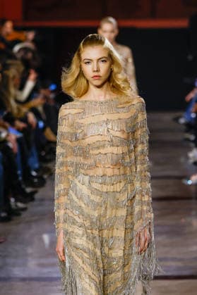 Lea Julian Elie Saab Haute Couture Spring Summer 2026 show as part of Paris Fashion Week PFW at the Rodin Museum, Paris, France, January 28, 2026 Bestimage Runway Elie Saab Haute Couture Week Spring Summer 2026 show as part of Paris Fashion Week on January 28, 2026 in Paris, France Paris France  Copyright: xAgencex xBestimagexAgencex xBestimagex