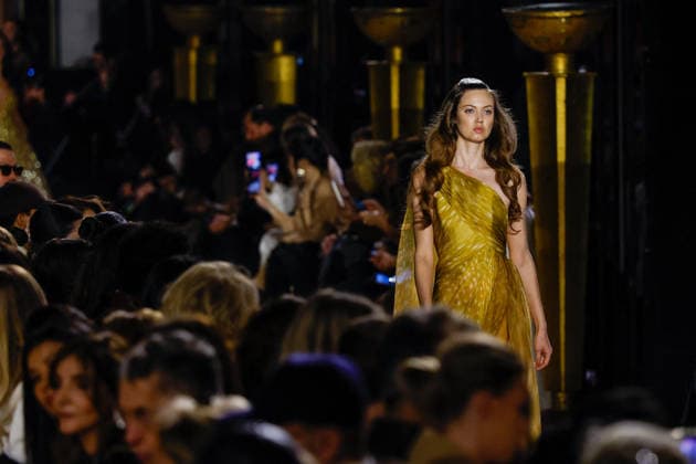 Lindsey Wixson Elie Saab Haute Couture Spring Summer 2026 show as part of Paris Fashion Week PFW at Musée Rodin, Paris, France, January 28, 2026 Bestimage Runway Elie Saab Haute Couture Week Spring Summer 2026 show as part of Paris Fashion Week on January 28, 2026 in Paris, France Paris France  Copyright: xAgencex xBestimagexAgencex xBestimagex