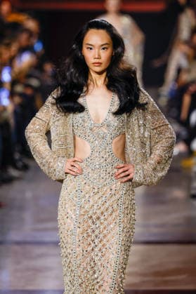 Elie Saab Haute Couture Spring Summer 2026 show as part of Paris Fashion Week PFW at the Rodin Museum, Paris, France, January 28, 2026 Bestimage Runway Elie Saab Haute Couture Week Spring Summer 2026 show as part of Paris Fashion Week on January 28, 2026 in Paris, France Paris France  Copyright: xAgencex xBestimagexAgencex xBestimagex