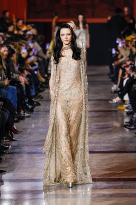 Elie Saab Haute Couture Spring Summer 2026 show as part of Paris Fashion Week PFW at the Rodin Museum, Paris, France, January 28, 2026 Bestimage Runway Elie Saab Haute Couture Week Spring Summer 2026 show as part of Paris Fashion Week on January 28, 2026 in Paris, France Paris France  Copyright: xAgencex xBestimagexAgencex xBestimagex