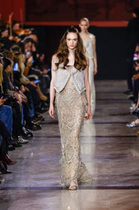 Elie Saab Haute Couture Spring Summer 2026 show as part of Paris Fashion Week PFW at the Rodin Museum, Paris, France, January 28, 2026 Bestimage Runway Elie Saab Haute Couture Week Spring Summer 2026 show as part of Paris Fashion Week on January 28, 2026 in Paris, France Paris France  Copyright: xAgencex xBestimagexAgencex xBestimagex