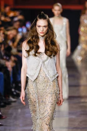 Elie Saab Haute Couture Spring Summer 2026 show as part of Paris Fashion Week PFW at the Rodin Museum, Paris, France, January 28, 2026 Bestimage Runway Elie Saab Haute Couture Week Spring Summer 2026 show as part of Paris Fashion Week on January 28, 2026 in Paris, France Paris France  Copyright: xAgencex xBestimagexAgencex xBestimagex