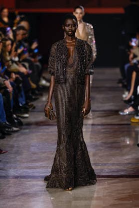 Elie Saab Haute Couture Spring Summer 2026 show as part of Paris Fashion Week PFW at the Rodin Museum, Paris, France, January 28, 2026 Bestimage Runway Elie Saab Haute Couture Week Spring Summer 2026 show as part of Paris Fashion Week on January 28, 2026 in Paris, France Paris France  Copyright: xAgencex xBestimagexAgencex xBestimagex