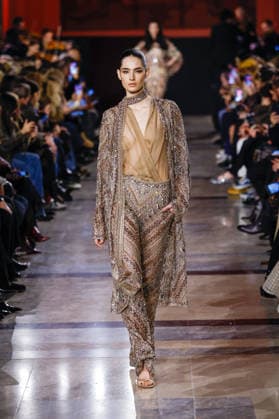 Elie Saab Haute Couture Spring Summer 2026 show as part of Paris Fashion Week PFW at the Rodin Museum, Paris, France, January 28, 2026 Bestimage Runway Elie Saab Haute Couture Week Spring Summer 2026 show as part of Paris Fashion Week on January 28, 2026 in Paris, France Paris France  Copyright: xAgencex xBestimagexAgencex xBestimagex