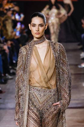 Elie Saab Haute Couture Spring Summer 2026 show as part of Paris Fashion Week PFW at the Rodin Museum, Paris, France, January 28, 2026 Bestimage Runway Elie Saab Haute Couture Week Spring Summer 2026 show as part of Paris Fashion Week on January 28, 2026 in Paris, France Paris France  Copyright: xAgencex xBestimagexAgencex xBestimagex