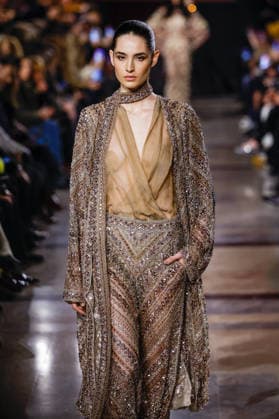 Elie Saab Haute Couture Spring Summer 2026 show as part of Paris Fashion Week PFW at the Rodin Museum, Paris, France, January 28, 2026 Bestimage Runway Elie Saab Haute Couture Week Spring Summer 2026 show as part of Paris Fashion Week on January 28, 2026 in Paris, France Paris France  Copyright: xAgencex xBestimagexAgencex xBestimagex